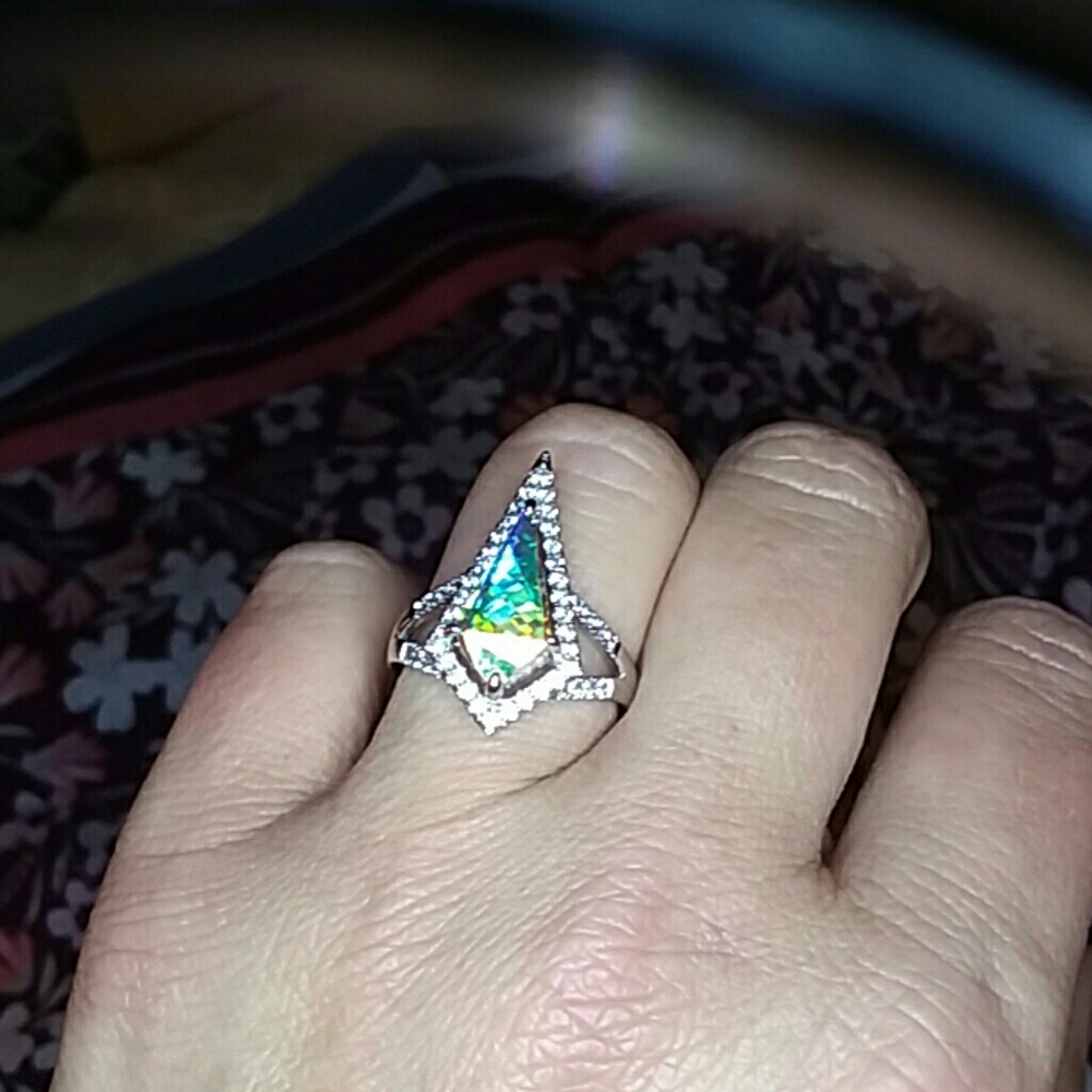 Mystical Unicorn Ring Size 7 Stainless Steele
